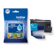 Brother LC552C cyan 500 str. - 1502557 - zdjęcie 3